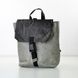 Рюкзак женский комбинированный (серый+черный) из нано-крафта B.Elit 2086 (SALE) - 1