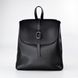 Рюкзак жіночий чорний з екошкіри PoloClub SK10030 - 1