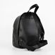 Рюкзак жіночий чорний зі штучної шкіри К684