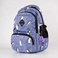 Шкільний рюкзак з ортопедичною спинкою з текстилю Favor 998-38 - 1