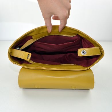 Рюкзак женский желтый из экокожи 9903 (SALE) - 3