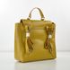 Рюкзак женский желтый из экокожи 9903 (SALE)
