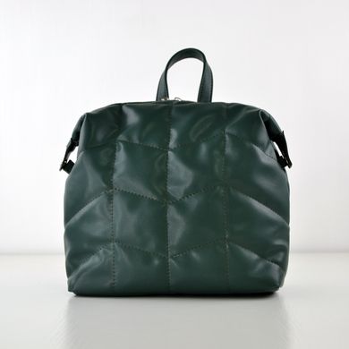 Рюкзак жіночий зелений зі штучної шкіри B.Elit 21-100 (SALE) - 1