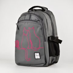 Школьный рюкзак с ортопедической спинкой из текстиля Favor 269-8м - 1