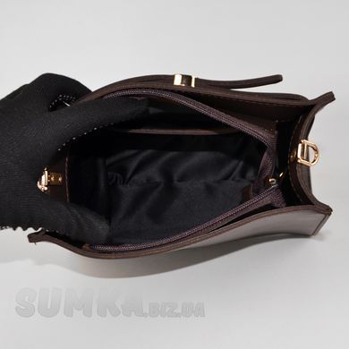 Сумка жіноча шоколадна з екошкіри B.Elit 25-47 - 3
