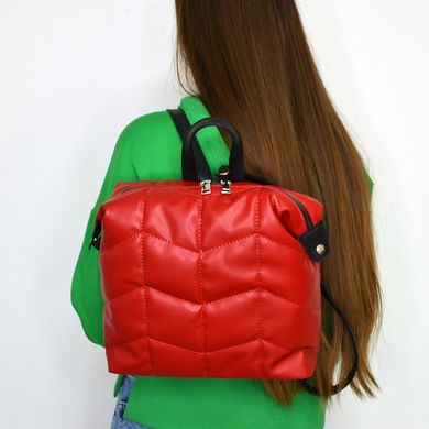 Рюкзак женский красный из искусственной кожи B.Elit 21-100 (SALE) - 4