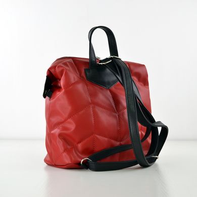Рюкзак жіночий червоний зі штучної шкіри B.Elit 21-100 (SALE) - 2