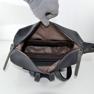 Рюкзак жіночий темно-сірий зі штучної шкіри B.Elit 21-96 (SALE) - 3