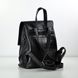 Рюкзак женский черный (кроко) из экокожи PoloClub SK10009