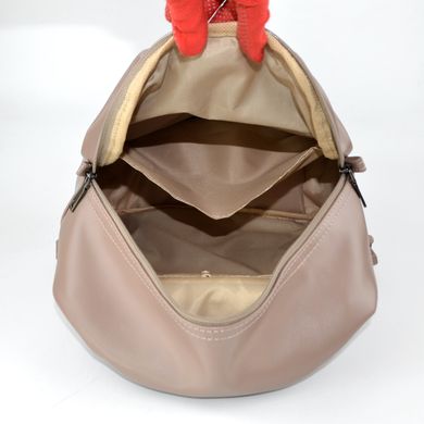 Рюкзак женский цвета какао из искусственной кожи МІС 36141 - 3