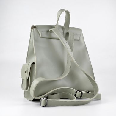 Рюкзак жіночий оливковий з екошкіри PoloClub 011 - 2