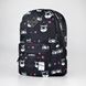 Детский городской черный рюкзак Favor 958-16 - 1