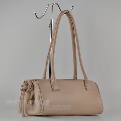 Сумка-багет жіноча в кольорі бізон зі штучної шкіри PoloClub SK50122 - 2