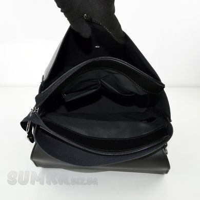 Рюкзак жіночий чорний з екошкіри PoloClub SK10009А - 3