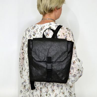 Рюкзак жіночий чорний з нано-крафту B.Elit 2086 (SALE) - 4