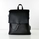 Рюкзак женский черный из экокожи PoloClub SK10009А - 1