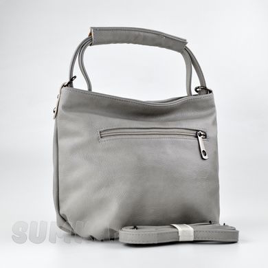 Сумка женская светло-серая через плечо из искусственной кожи Voila 689 - 2