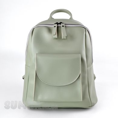 Рюкзак жіночий оливковий з екошкіри PoloClub SK20062А - 1