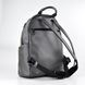 Рюкзак жіночий темно-сірий зі штучної шкіри МІС 36227