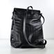 Рюкзак жіночий м'який чорний з екошкіри PoloClub SK10046