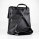 Рюкзак женский черный (плетение) из экокожи PoloClub SK30071