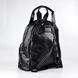 Сумка-рюкзак женская черная из искусственной кожи Voila 1747
