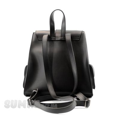 Рюкзак женский черный из экокожи PoloClub 011 - 2
