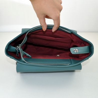 Рюкзак жіночий бірюзовий з екошкіри 9903 (SALE) - 3