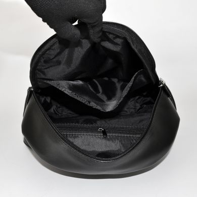 Рюкзак женский черный из искусственной кожи МІС 36143 - 3