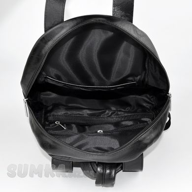 Сумка-рюкзак женская черная (буквы) из искусственной кожи Voila 1747 - 3