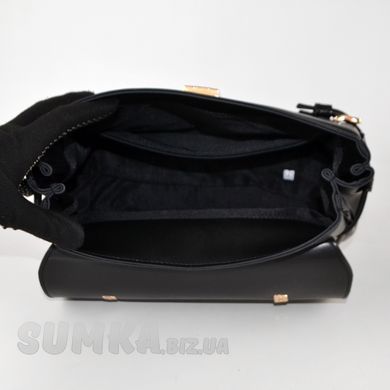 Сумка женская черная из экокожи PoloClub SK50113 - 3