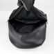 Рюкзак жіночий чорний зі штучної шкіри К779