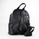 Рюкзак жіночий чорний зі штучної шкіри МІС 36010