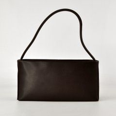 Сумка женская шоколадная из экокожи PoloClub SK10382 - 1