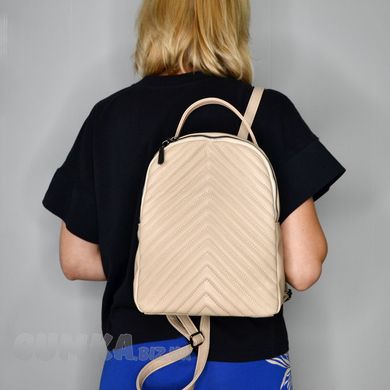 Рюкзак жіночий в кольорі бізон зі штучної шкіри PoloClub SK20074 - 4