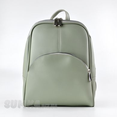 Сумка-рюкзак жіноча оливкова з екошкіри PoloClub SK10119 - 1