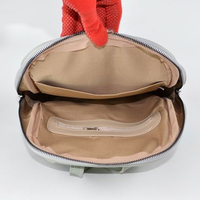 Сумка-рюкзак жіноча оливкова з екошкіри PoloClub SK10119 - 3