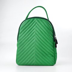 Рюкзак женский зеленый из искусственной кожи PoloClub SK20074 - 1