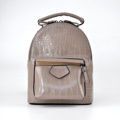 Рюкзак жіночий димчатий (кроко) з екошкіри PoloClub 0005 - 1