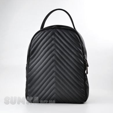 Рюкзак женский черный из искусственной кожи PoloClub SK20074 - 1