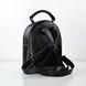 Рюкзак жіночий чорний (кроко) з екошкіри PoloClub 0005