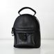 Рюкзак женский черный (кроко) из экокожи PoloClub 0005 - 1