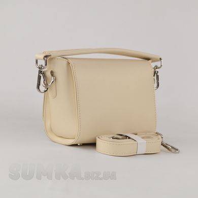 Сумка жіноча бежева з екошкіри PoloClub SK50116 - 2