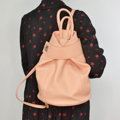 Рюкзак жіночий персиковий з екошкіри B.Elit 2110 (SALE) - 2
