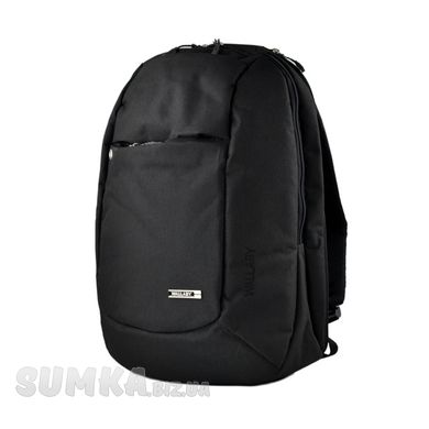 Рюкзак спортивний чорний з текстилю WALLABY 150-3 - 1