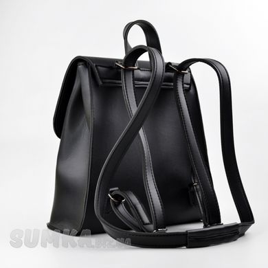 Рюкзак жіночий чорний з екошкіри PoloClub 013 - 2