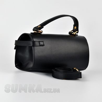 Сумка жіноча чорна з екошкіри PoloClub SK10390 - 2