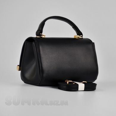 Сумка женская черная из экокожи PoloClub SK10406 - 2