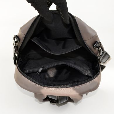 Рюкзак жіночий кольору капучіно зі штучної шкіри МІС 36010 - 3