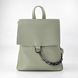 Рюкзак жіночий оливковий з екошкіри PoloClub SK10009 - 1